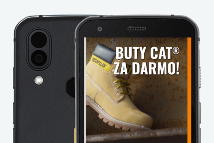 Il bolt Constraints Promocja Cat w Play - buty CAT Colorado gratis do S62 Pro | Komórkomat.pl