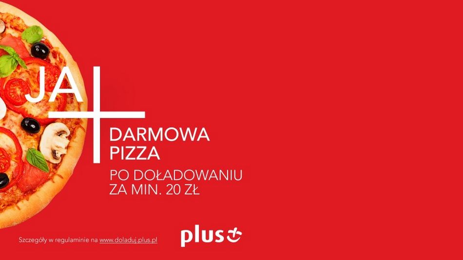 Darmowa pizza w Plusie
