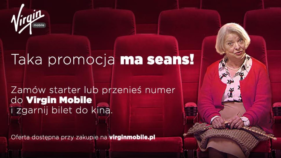 Darmowy bilet do kina od Virgin Mobile