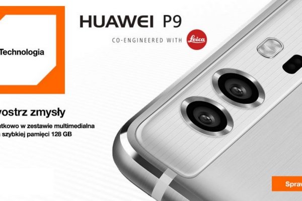 Huawei P9 w Orange