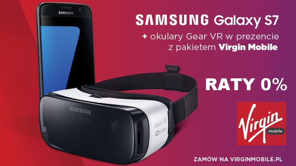S7 i Gear VR gratis w Virgin Mobile