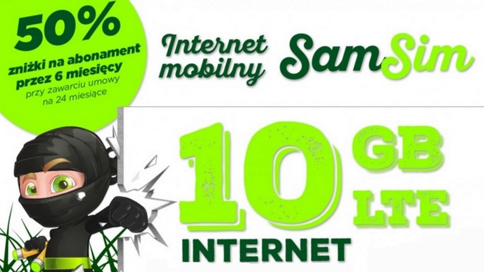 50% tańszy Internet mobilny w Lajt Mobile