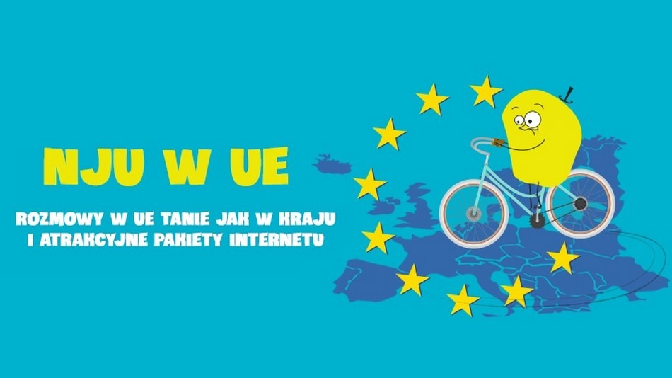 Tańsze usługi Nju Mobiel w roamingu UE