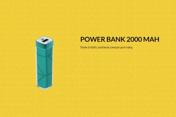 Powerbank Hykker 2000 mAh
