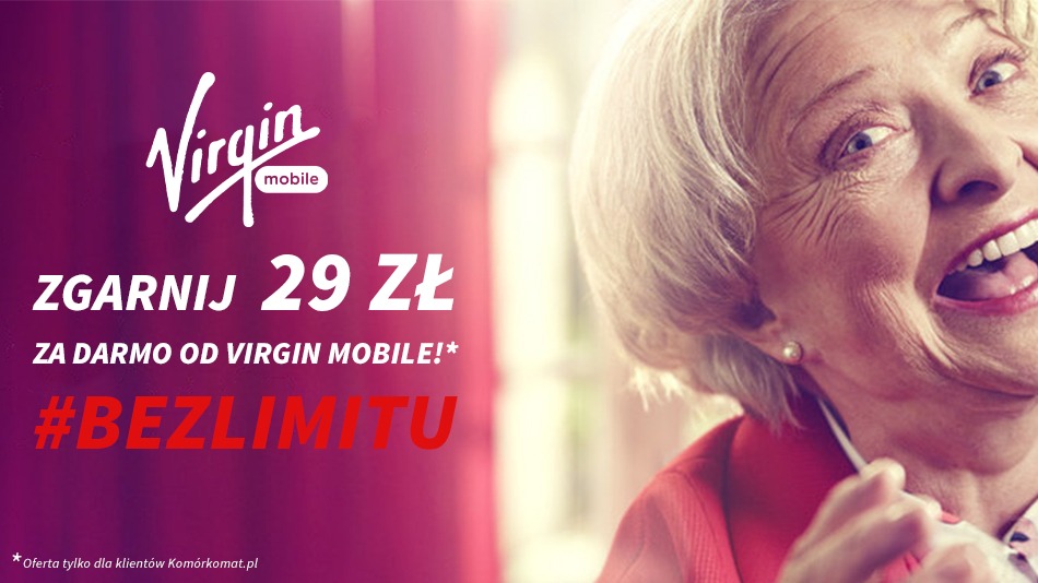 Promocja Virgin Mobile i Komórkomat