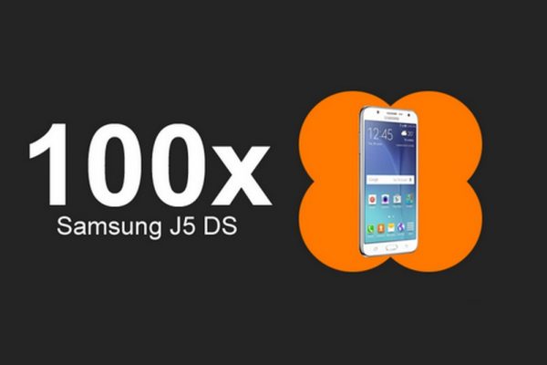 Konkurs w Orange Samsung J5 DS