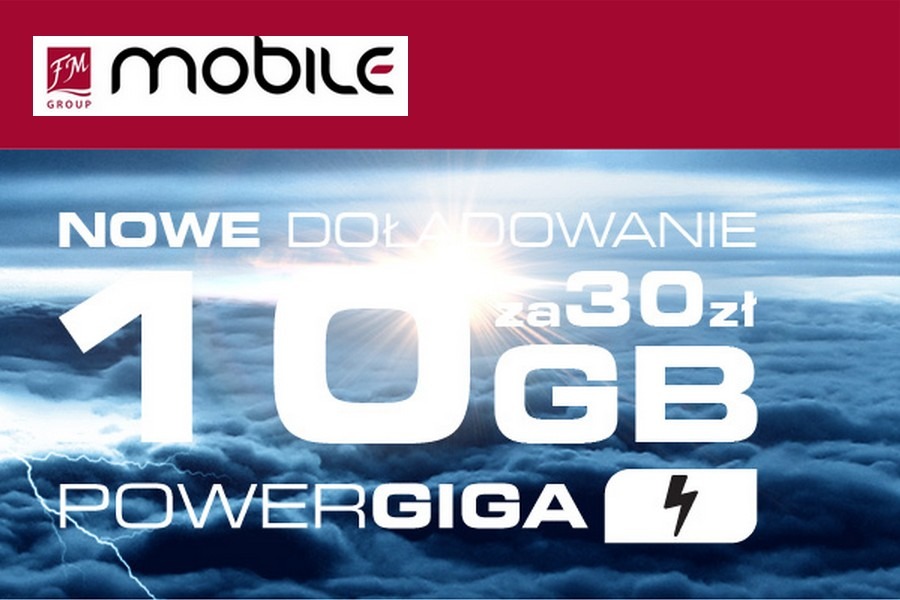 10 dodatkowych GB w FM Group Mobile
