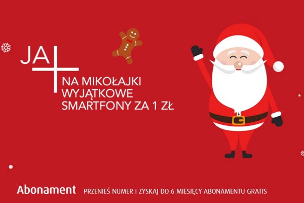 Smartfony na Mikołaja za 1 zł w Plus GSM