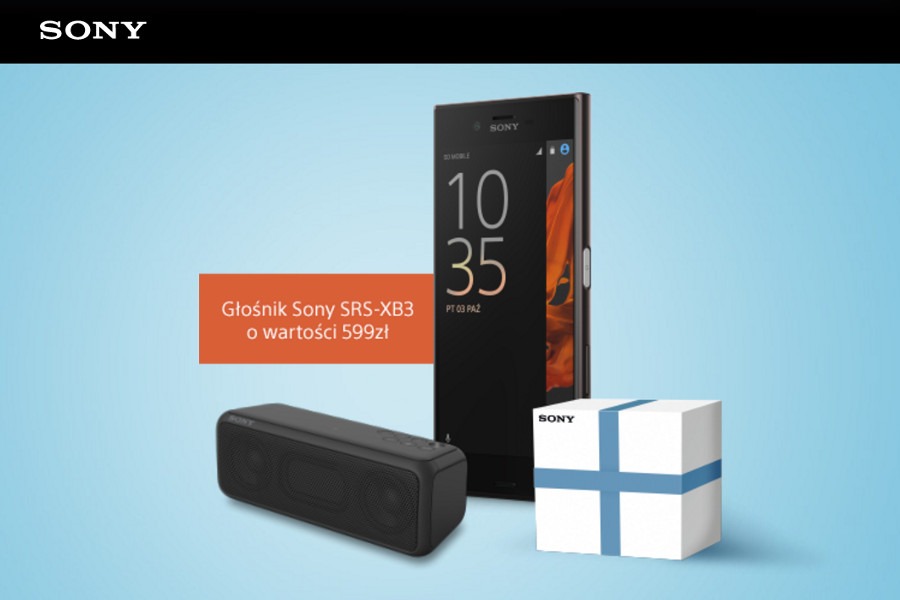 Promocja Sony i operatorów – głośnik SRS-XB3 gratis