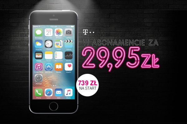 iPhone SE w T-Mobile za 739 zł
