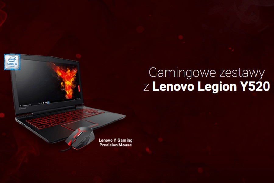 Gamingowe zestawy z Lenovo Legion Y520 w Play