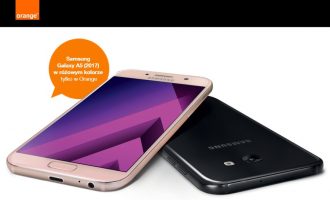 Samsung Galaxy A5 (2017) + etui neon w Orange