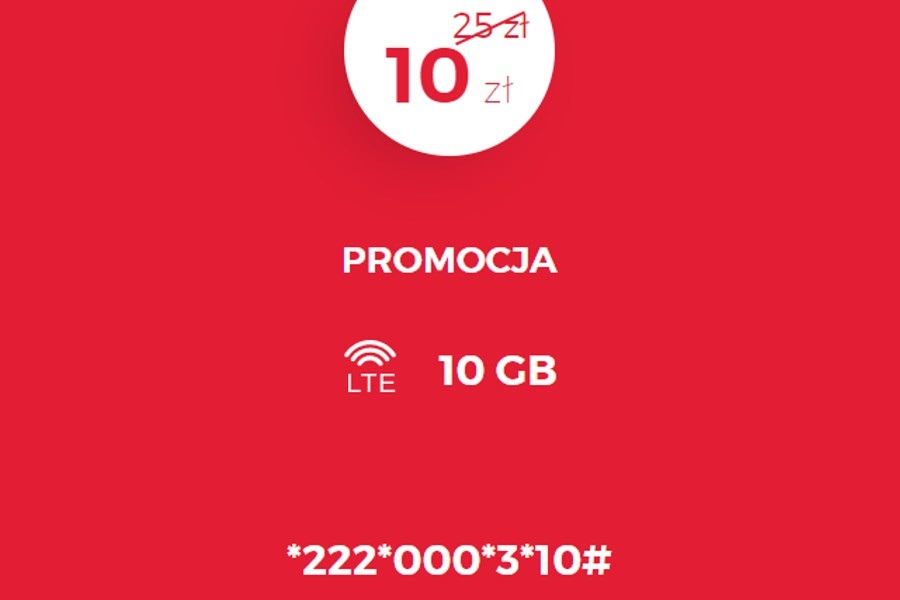 10 GB za 10 zł w Virgin Mobile