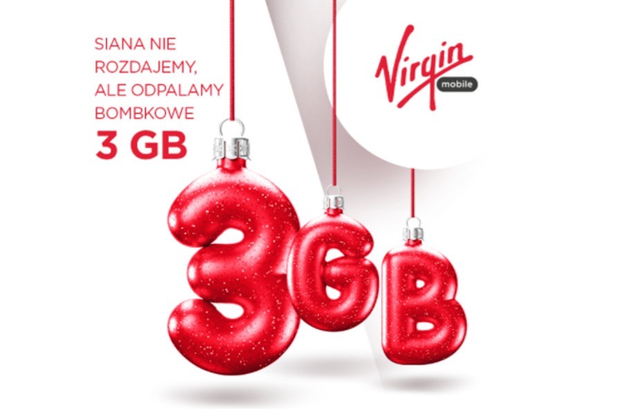 Darmowe 3 GB Virgin