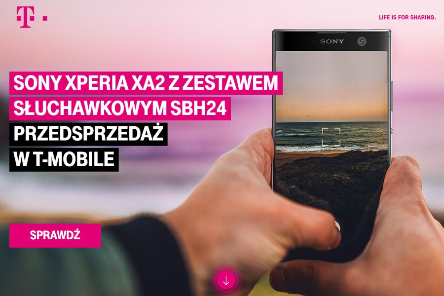 T-Mobile Xperia XA2 od 9 zł
