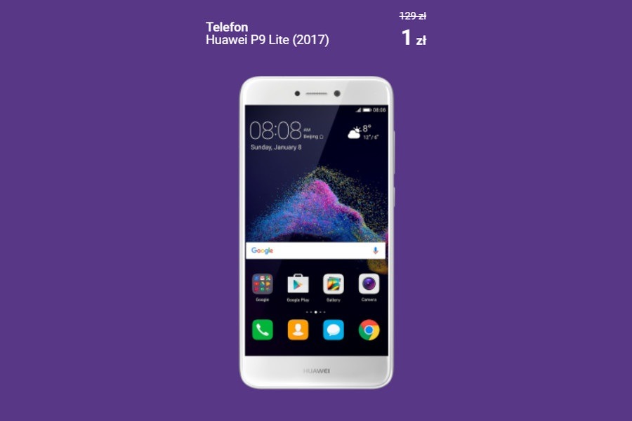 Huawei P9 Lite 2017 1 zł