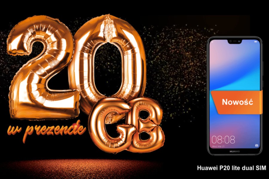 Huawei P20 Lite Orange