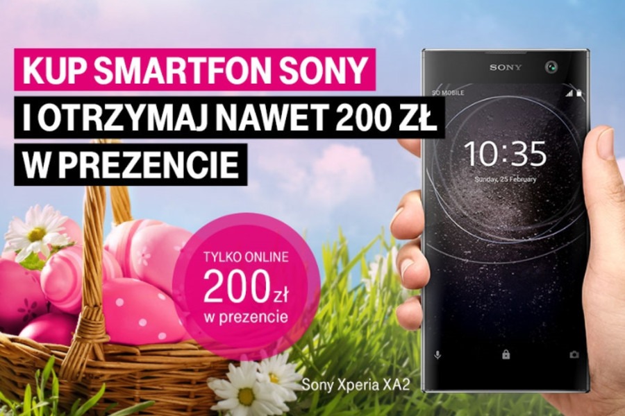 Xperia w T-Mobile - rabat 200 zł