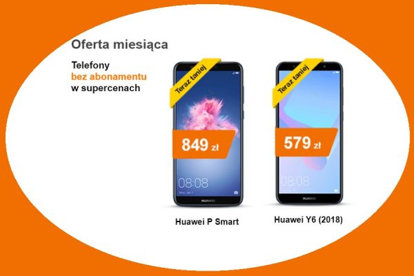 Huawei bez umowy Orange