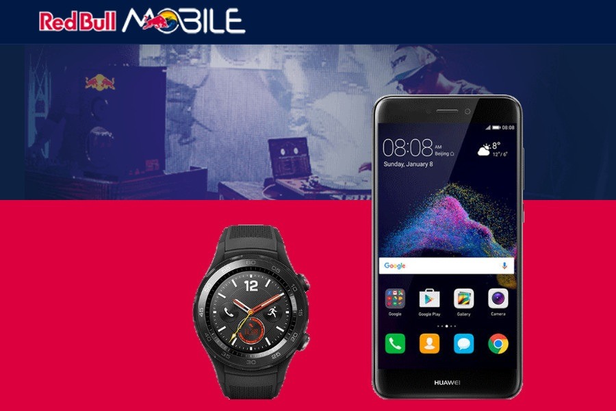 Zestaw Huawei Red Bull Mobile