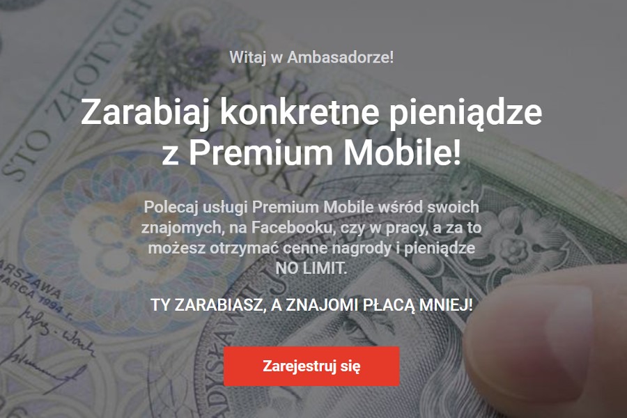 Premium Mobile program lojalnościowy
