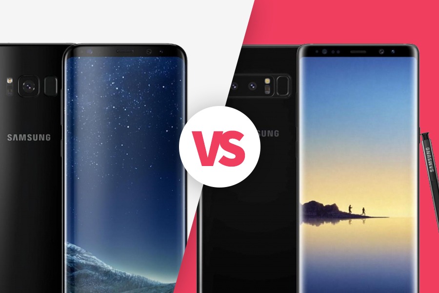 Galaxy S8+ vs Galaxy Note 8