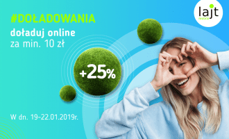 Promocyjne doładowania w Lajt Mobile na Dzień Babci i Dziadka