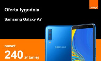 Samsung Galaxy A7 tańszy o 240 zł w Orange