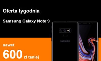 Telefon tygodnia w Orange – Samsung Galaxy Note 9 tańszy o 600 zł!