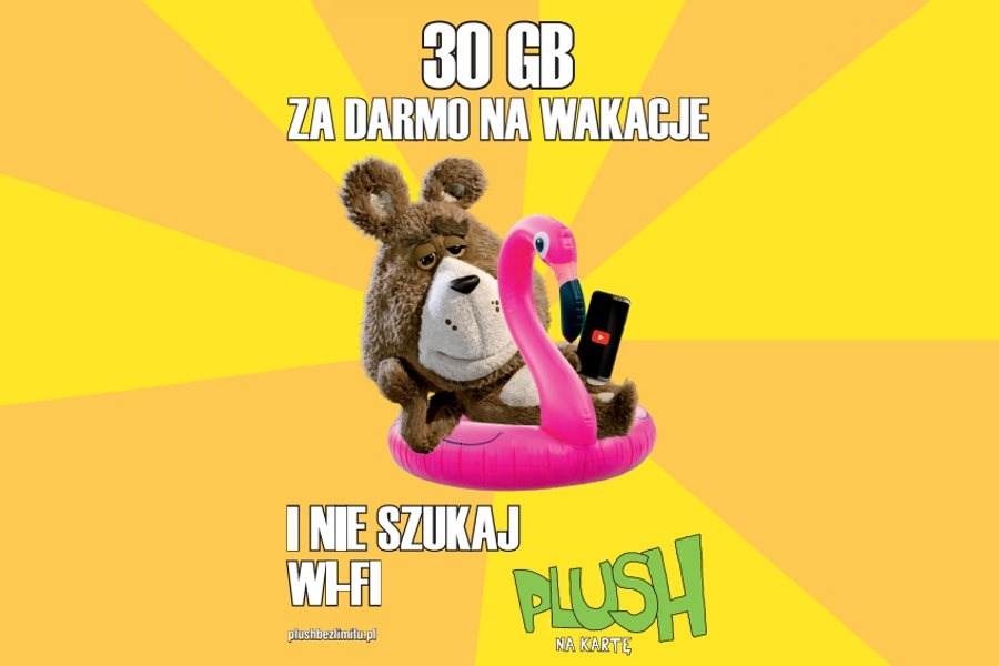 Plush na kartę 3x 10 GB