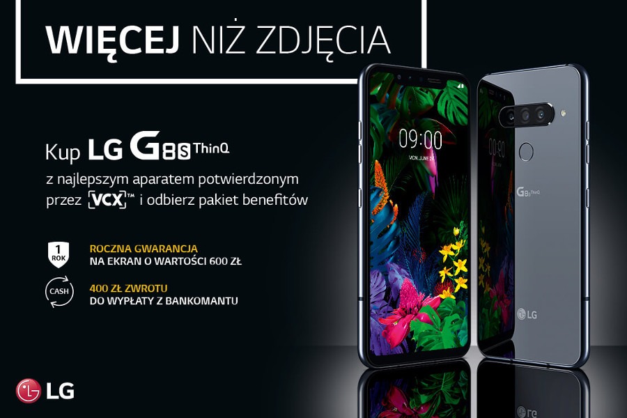 LG G8s ThinQ promocja