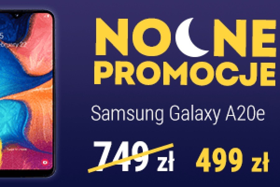 Samsung Galaxy A20e promocja