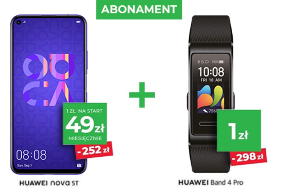 Huawei Nova 5T promocja