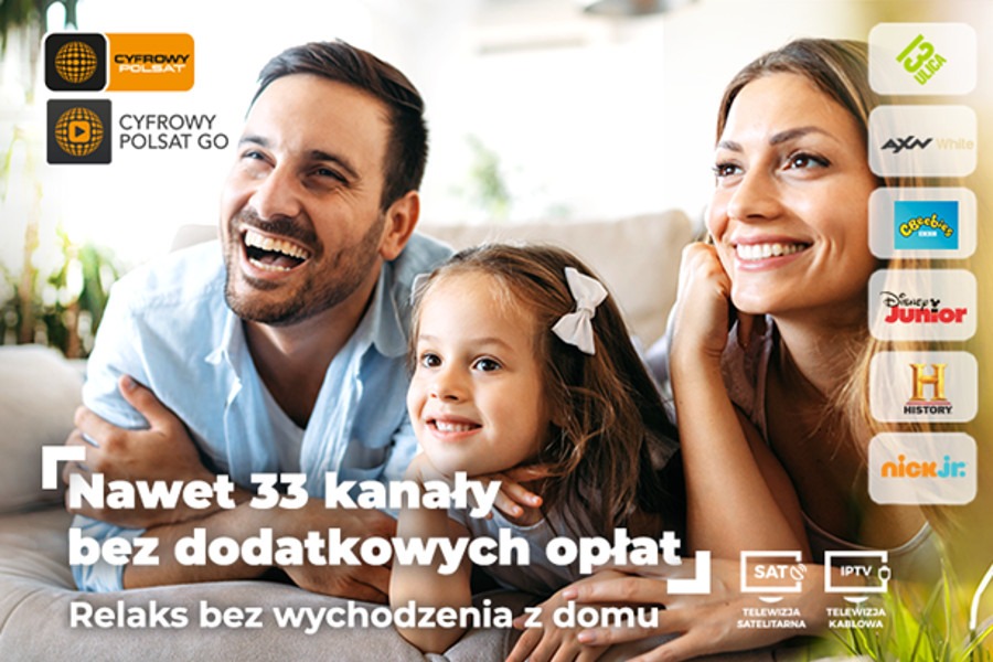 Cyfrowy Polsat promocja #zostanwdomu