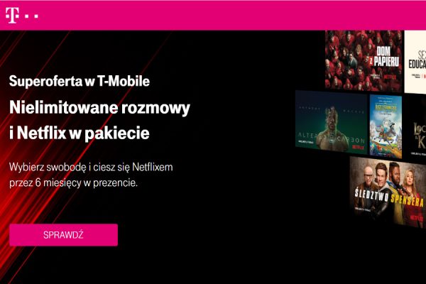 T-Mobile Netflix promocja