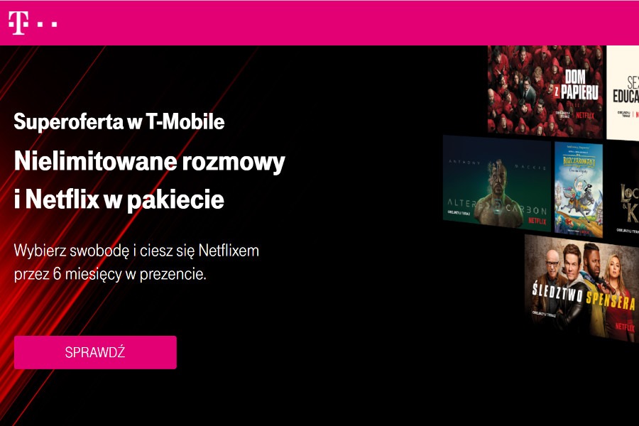 T-Mobile Netflix promocja