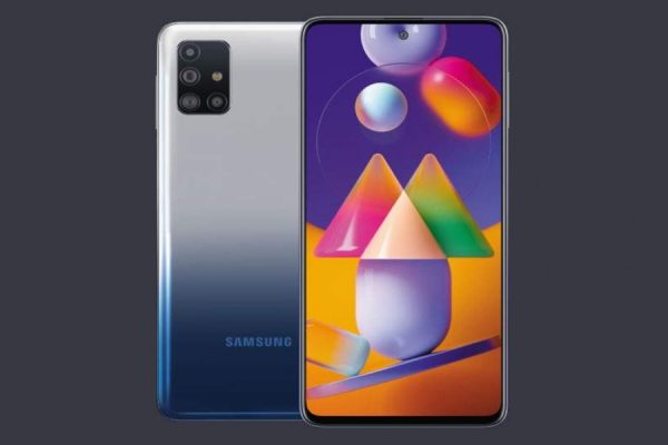grafika przedstawiająca smartfona Samsung Galaxy M31s
