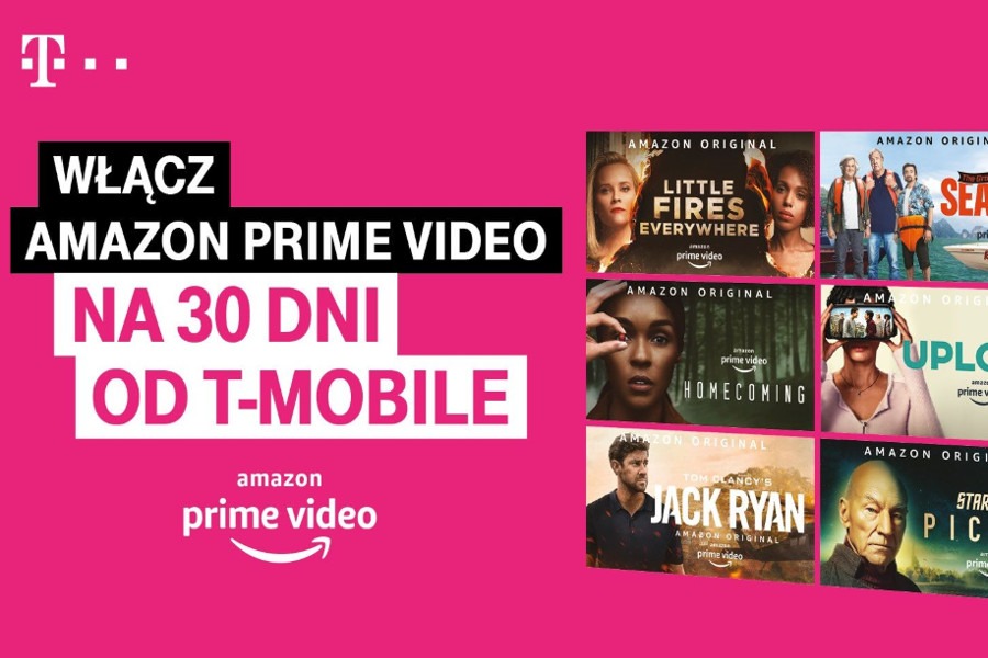 Amazon Prime Video za 0 zł w T-Mobile