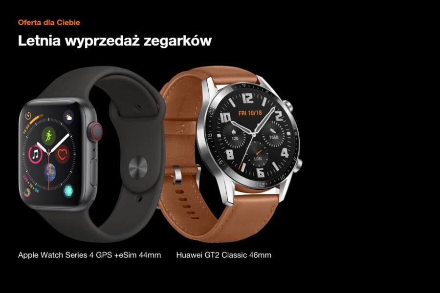 smartwatch w Orange promocja