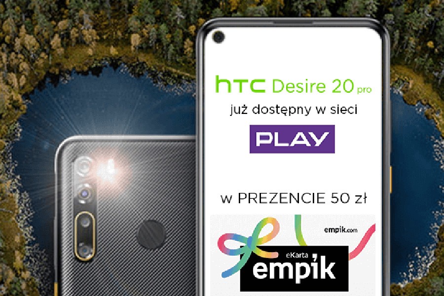 HTC Desire 20 Pro promocja empik.com