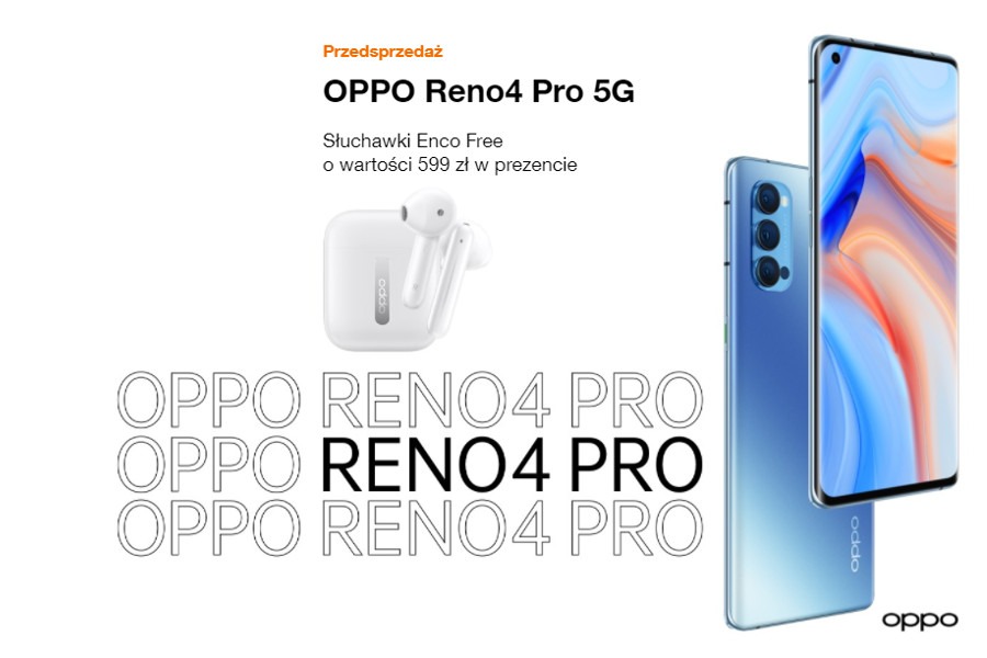OPPO Reno 4 Pro promocja