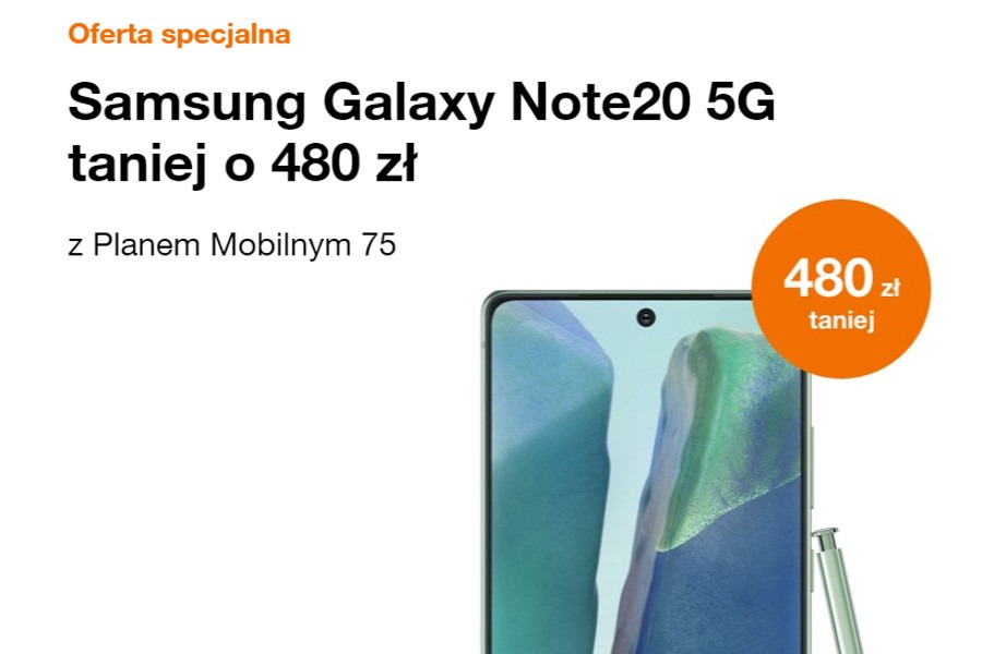 Samsung Galaxy Note20 5G rabat