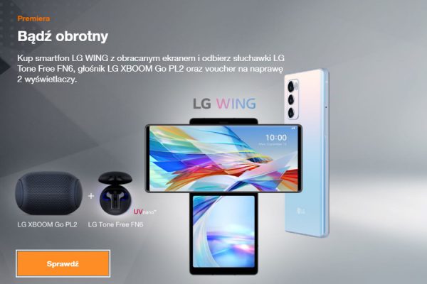 LG Wing 5G promocja