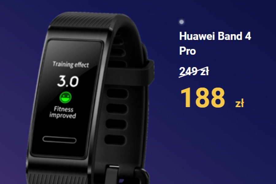 Huawei Band 4 Pro promocja