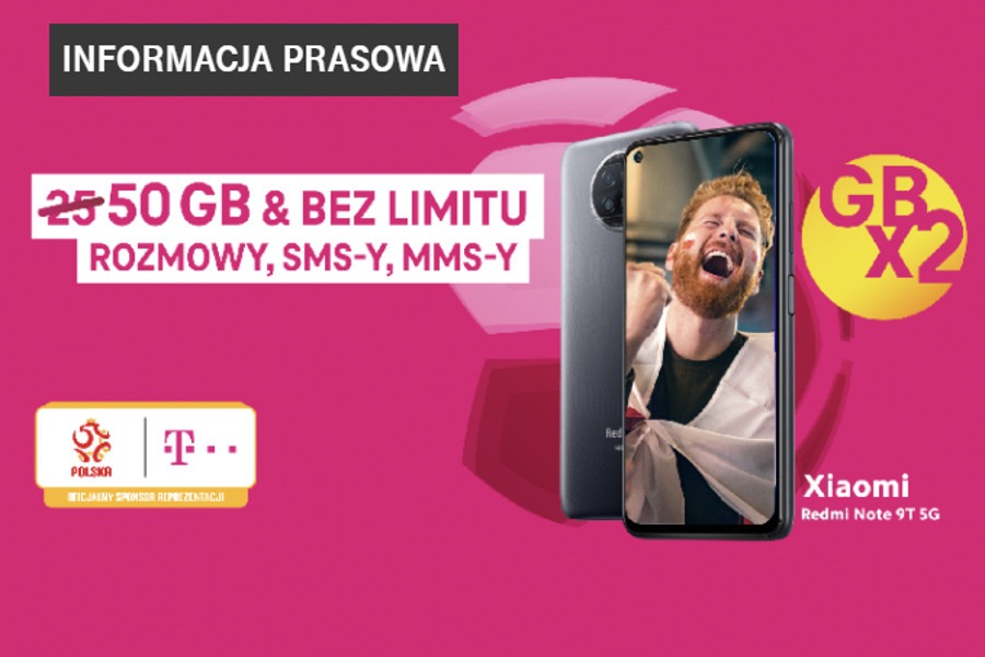 T-Mobile 2x GB promocja