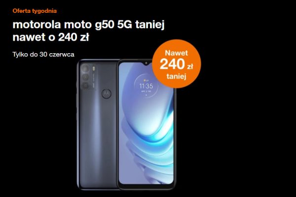 Motorola G50 5G promocja