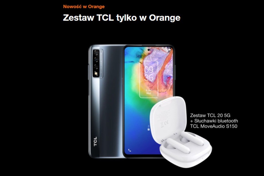 Orange TCL zestaw nowość