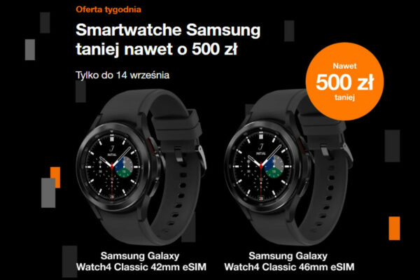Samsung Galaxy Watch 4 promocja