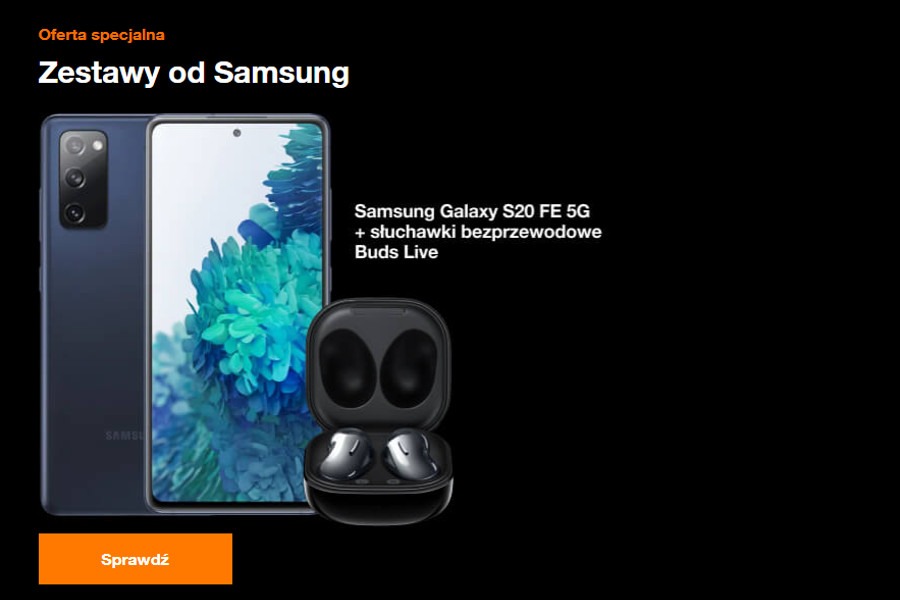 Samsung Galaxy S20 FE 5G promocja