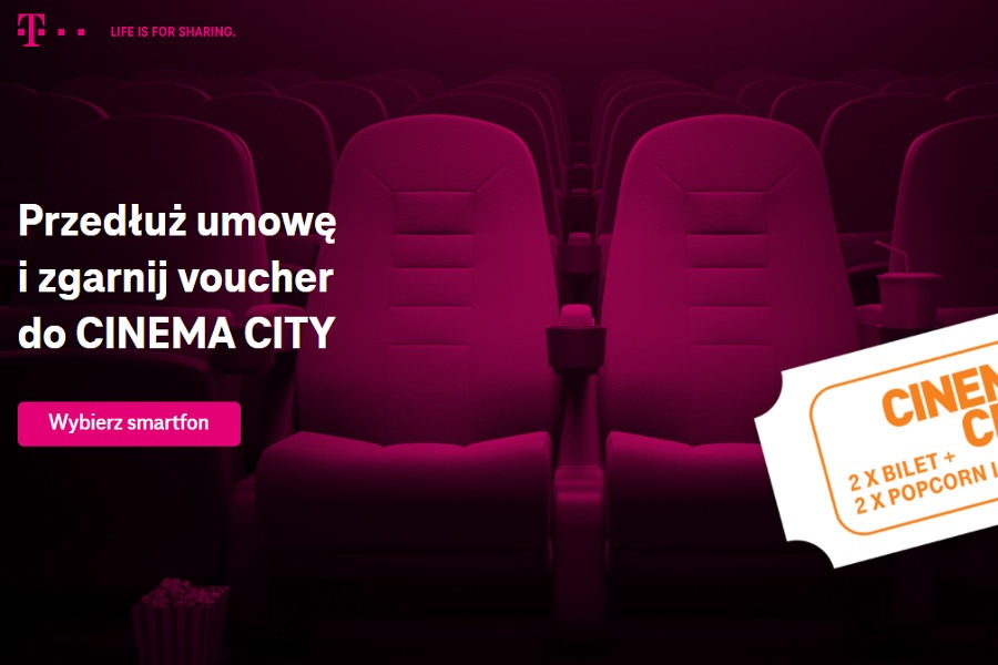 T-Mobile promocja Cinema City